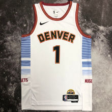 Nuggets PORTER JR. #1 City Edition Off White NBA Jerseys