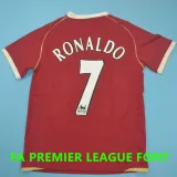2006-2007 M Utd Home Retro Soccer Jersey