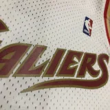 2003/04 Cleveland JAMES #23 Retro White NBA Jerseys热压