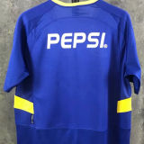 2003/2004 Boca Home Retro Soccer Jersey