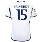 VALVERDE #15 RM Home 1:1 Quality Home Fans Jersey 2023/24 ★★