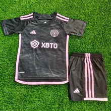 2023/24 Inter Miami Away Black Kids Soccer Jersey