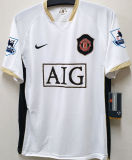 RONALDO #7 M Utd Away Retro Jersey 2006/07 (Have Patch 带双臂章 FA Premier League Font 英超字体 ) ★★