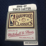 2006/07 Nets CARTER #15 Retro Dark Blue NBA Jerseys热压