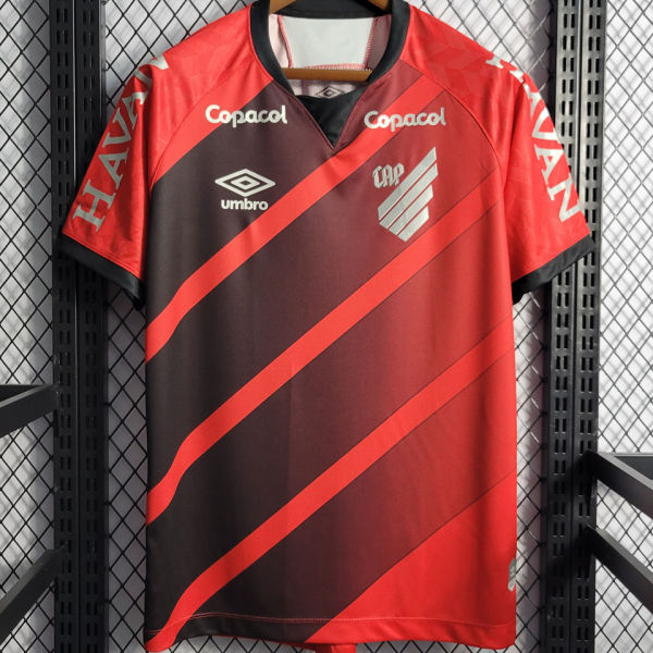 2021/22 AT Paranaense Red Fans Soccer Jersey