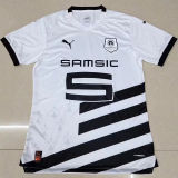 2023/24 Rennais Away White Player Version Soccer Jersey