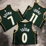 2023 Celtics BROWN #7 Green City Edition NBA Jerseys