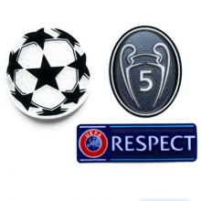 UEFA Champions Leaque 5 Patch 欧冠球+5字杯+公平条 (You can buy it Or tell me to print it on the Jersey )