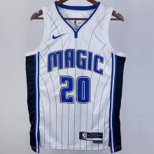 2023/24 Magic FULTZ #20 White NBA Jerseys 热压