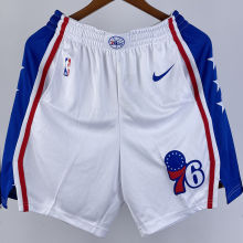 2023/24 76ers White NBA Pants