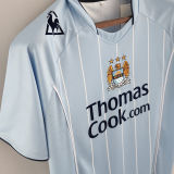 2007/08 Man City Home Blue Retro Jersey