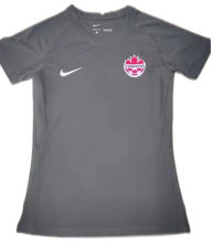 2021-2023 Canada Away Black Women Soccer Jersey