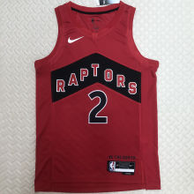 Toronto Raptors LEONARO #2 Red Away NBA Jerseys