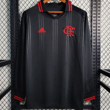 2019/20 Flamengo Black Retro Long Sleeve Jersey