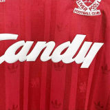 1988/89 LFC Home Red Retro Soccer Jersey