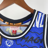 1994/95 Hawks ONEAL #32 Blue Retro NBA Jerseys 热压