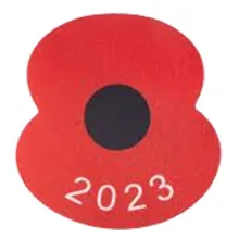 Royal British Legion Poppy 2023 英超胸前红花 (You can buy it Or tell me to print it on the Jersey )