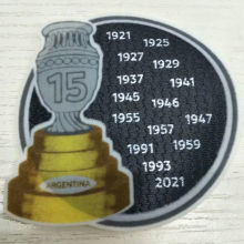 COPA AMERICA 15 Cup Patch Argentina Jersey 新的15字杯美洲杯阿根廷用