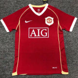 2006-2007 M Utd Home Retro Soccer Jersey