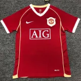 2006-2007 M Utd Home Retro Soccer Jersey