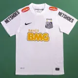 2011/13 Santos White Retro Soccer Jersey