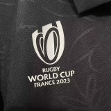 2023 All Blacks RUGBY WORLD CUP Home Rugby Jersey 全黑