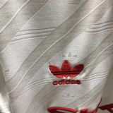 1986-1988 M Utd Away White Retro Soccer Jersey
