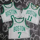 Celtics BROWN #7 Grey NBA Jerseys