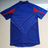 2004 France Home Blue Retro Soccer Jersey