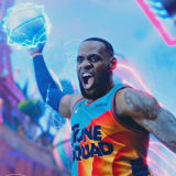 JAMES # 6 Tune Squad Concept NBA Jerseys Hot Pressed