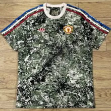 2024 M Utd x AD x Stone Roses Fans Soccer Jersey