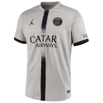 2022/23 PSG 1:1 Quality Away Grey Fans Soccer Jersey