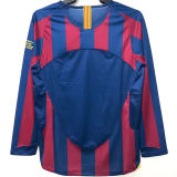 2005/06 BA Home Long Sleeve Retro Soccer Jersey UCL Edition欧冠版