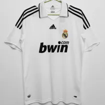 2008/09 RM White Home Retro Soccer Jersey