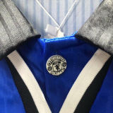 1996/98 M Utd Third Blue Retro Soccer Jersey