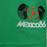 1986 Mexico Home Retro Soccer Jersey