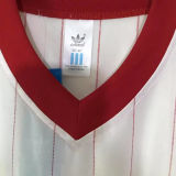 1982 Poland Home White Retro Soccer Jersey