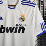 2010/11 RM Home White Retro Soccer Jersey
