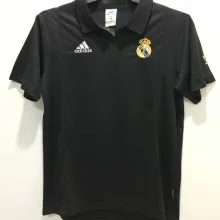 2002-2003 RM Away Black Retro Soccer Jersey