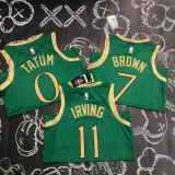 Celtics TATUM #0 Green City Edition NBA Jerseys