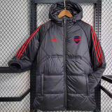 2023/24 ARS Black Cotton Jacket 红三边
