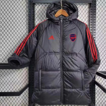 2023/24 ARS Black Cotton Jacket 红三边