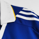 2008 CFC UCL FINAL MOSCOW Blue Retro Soccer Jersey