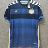2014 Argentina Away Retro Soccer Jersey