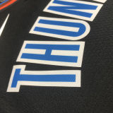 2023/24 KC Thunder GILGEOUS-ALEXANDER #2 Black City Edition NBA Jerseys
