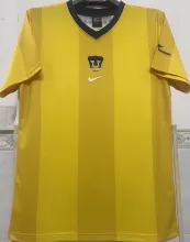 2000/2001 PUMAS Away Yellow Retro Soccer Jersey