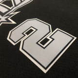 Spurs LEONARD #2 Black NBA Jerseys