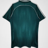 1998 Germany Away Green Retro Soccer Jersey