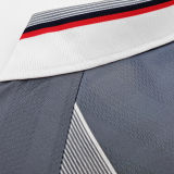 1996 England Away Grey Retro Long Sleeve Jersey