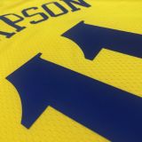2018 Warriors THOMPSON #11 The Bay NBA Jerseys Hot Pressed